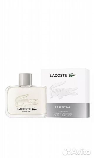 Lacoste essential туалетная вода 75 мл