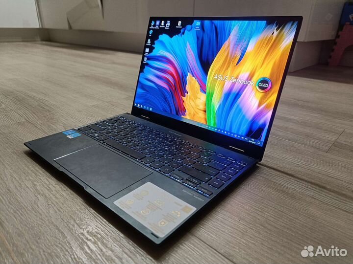 Asus Zenbook Flip oled 14 2k 90ghz сенсорный 512gb