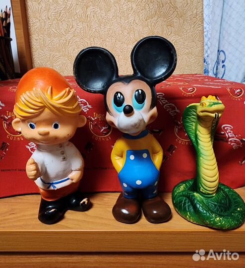 Резиновые игрушки СССР