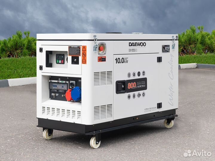 Дизельный генератор daewoo DDW 12 DSE-3