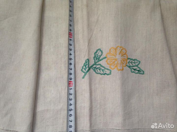 Текстиль винтаж ручная вышивка