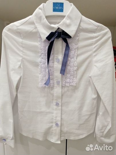 Блузка школьная для девочки новая