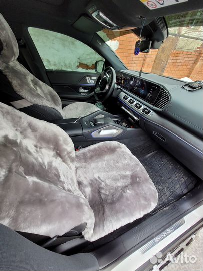 Меховые накидки на сиденья