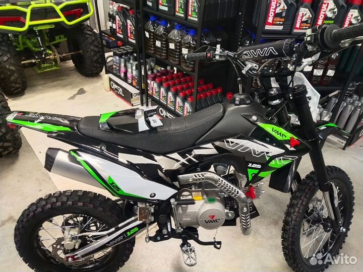 Питбайк VMC Honda CRF 125 Зеленый