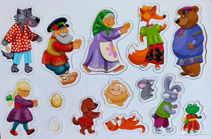 Игра магнитная «В гостях у сказки»