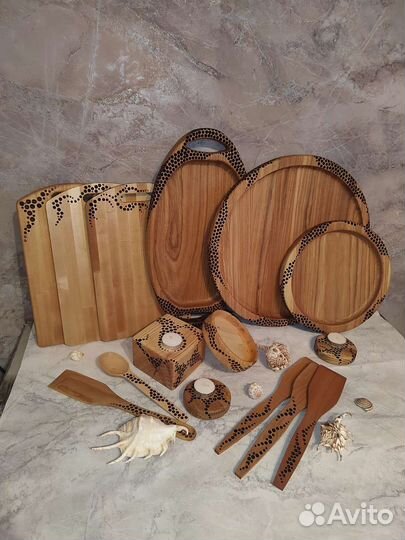 Подносы из массива дерева