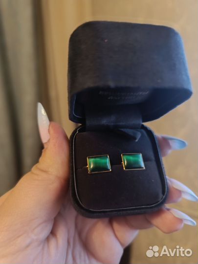 Золотые серьги