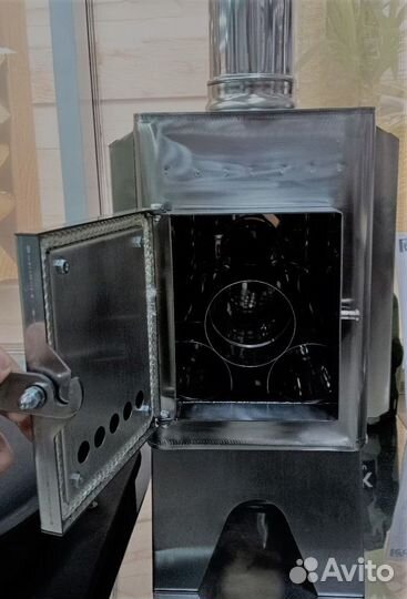 Печь в палатку походная 