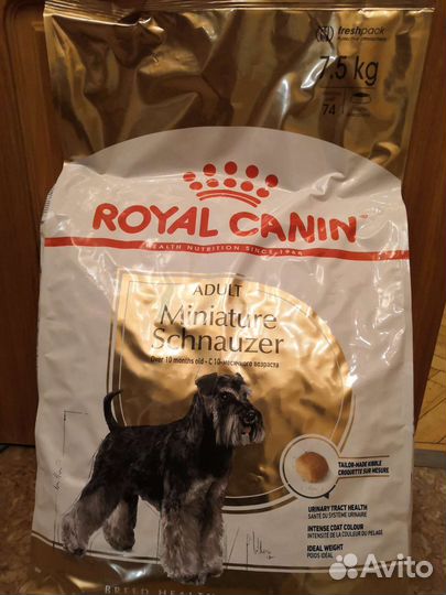 Корм Royal Canin Miniature Schnauzer Adult