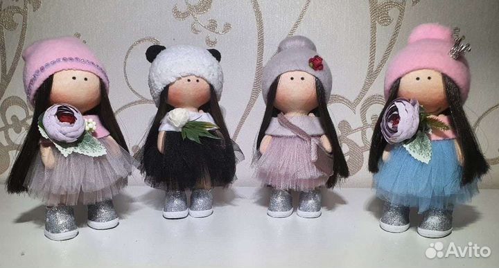 Интерьерные куклы ручной работы