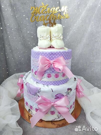 Торт из памперсов
