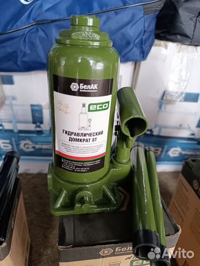 Домкрат гидравлический бутылочный 8т