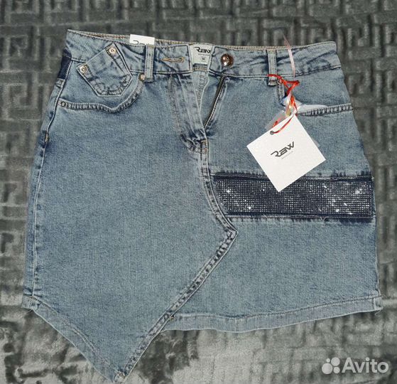 Юбка джинсовая