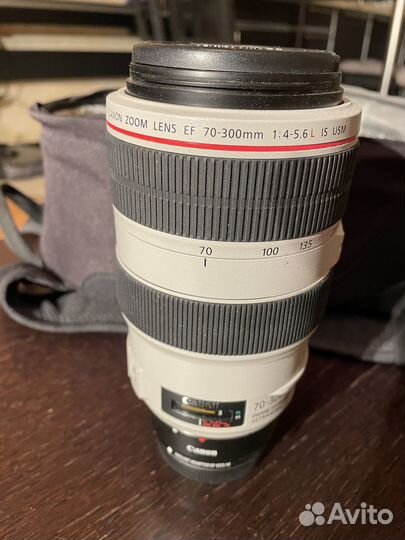 Объектив canon EF 70-300mm 1:4-5.6 L IS USM