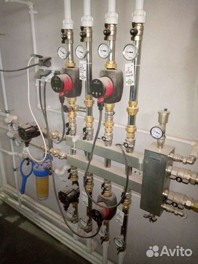 Отопление, водоподготовка, сантехника инженерная