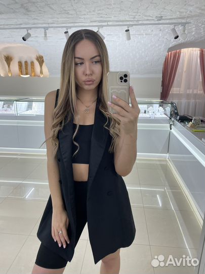 Волосы для наращивания 52 см омбре