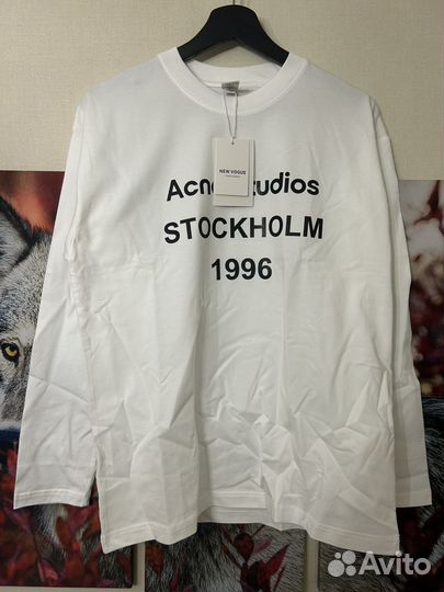 Acne studios stockholm лонгслив