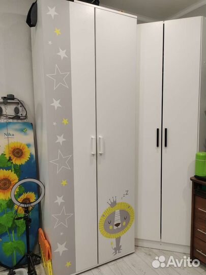 Детская мебель шкаф и стеллаж бу