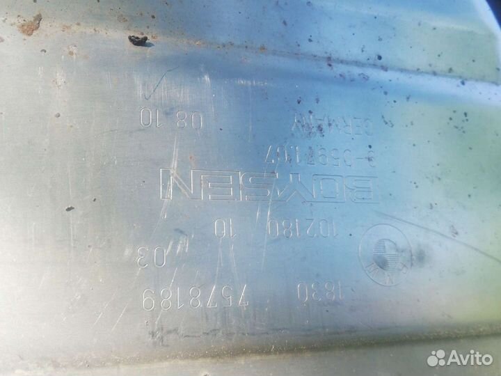 Глушитель бмв