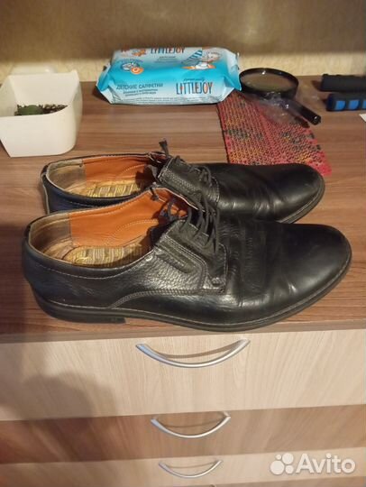 Туфли кожаные