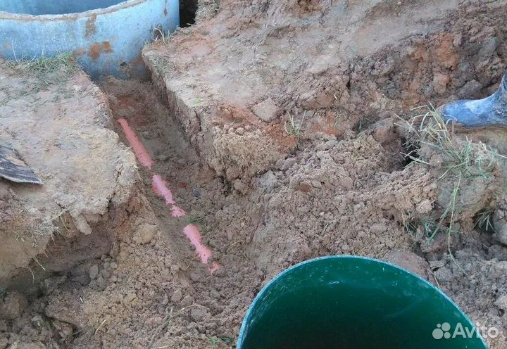 Септик монтаж в 1 день