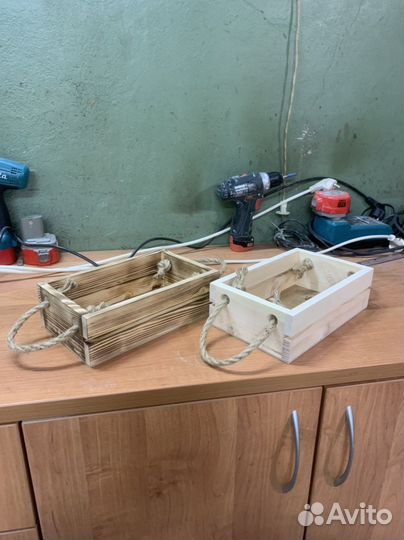 Ящик для цветов, бокс, кашпо, флористика