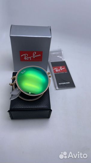 Очки солнцезащитные Ray-Ban round metal folding