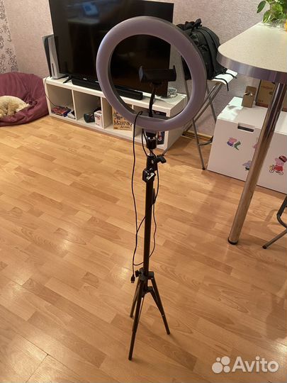 Свет для съемки, кольцевая лампа