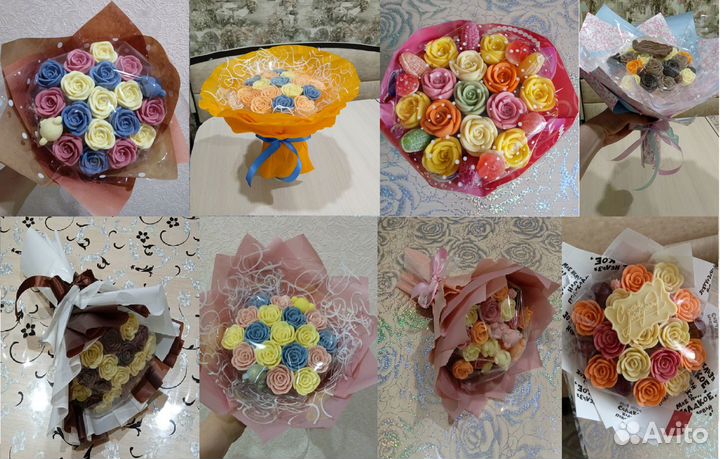 Букет из шоколадных роз день учителя, воспитателя