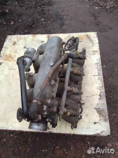 Впускной коллектор змз 406 инжектор в сборе