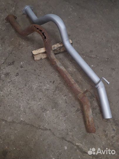 Глушитель Hundai Starex (Задняя труба) 