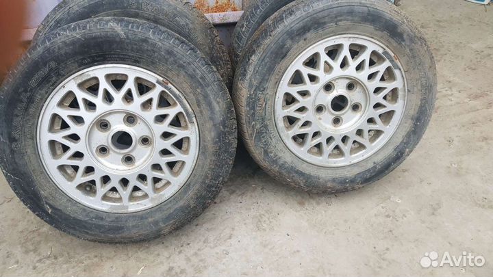 Оригинальные литые диски r14 на mazda