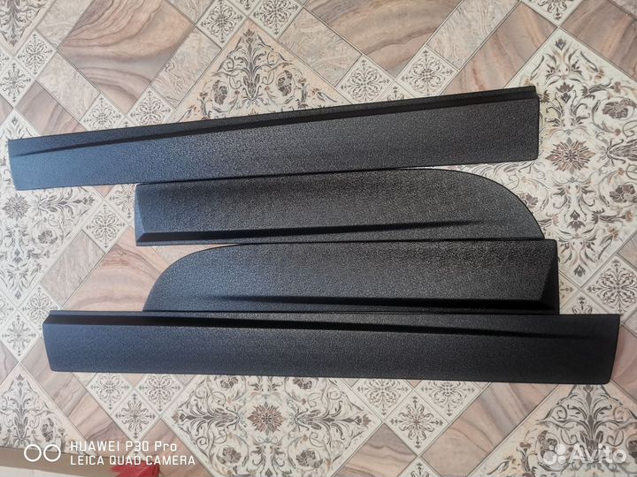 Накладки на арки и двери renault duster