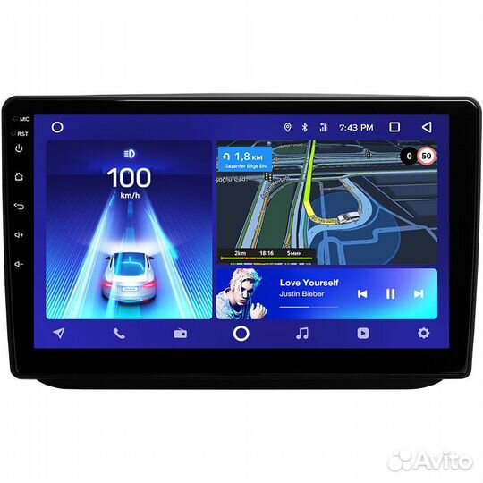 Магнитола Skoda Fabia 2 2007-2014 фабия шкода