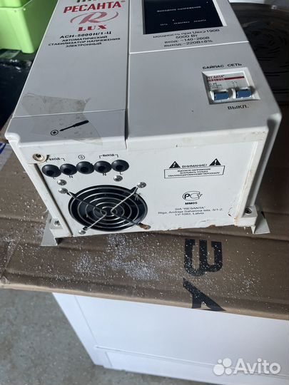 Стабилизатор напряжения ресанта