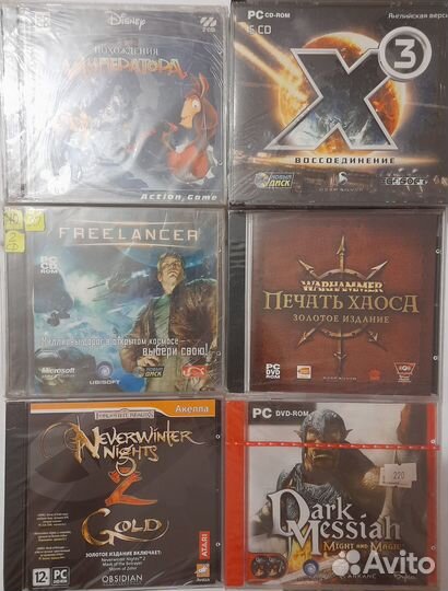 Лицензионные игровые диски для компьютера игры пк