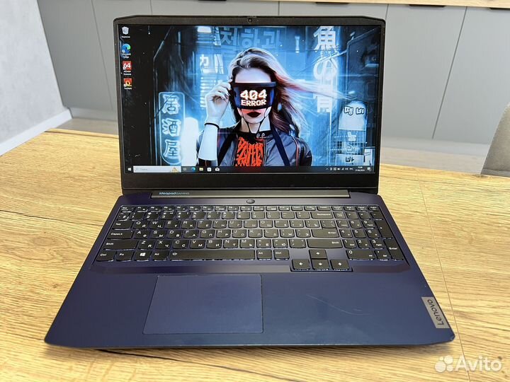 Игровой ноутбук Lenovo R5/GTX1650Ti/SSD/DDR4