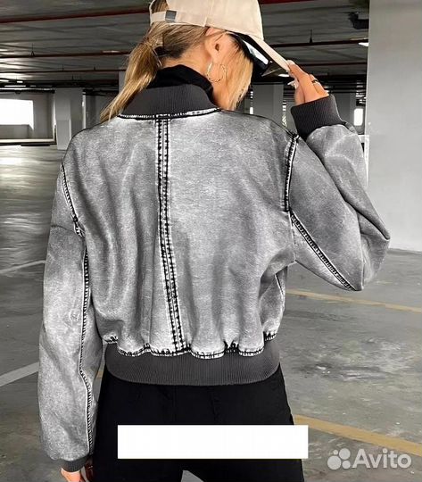 Куртка кожаная женская