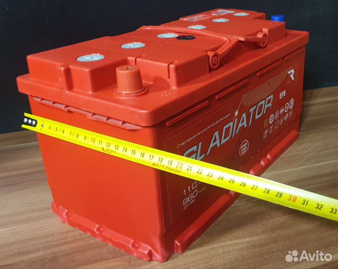 Аккумулятор 110 ah пусковой ток 960а