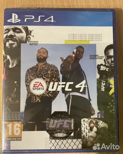 Игра ufc 4 для playstation 4