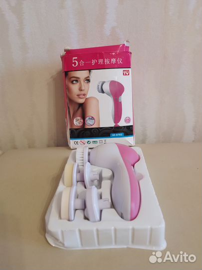 Щетка - вибромассажер для лица