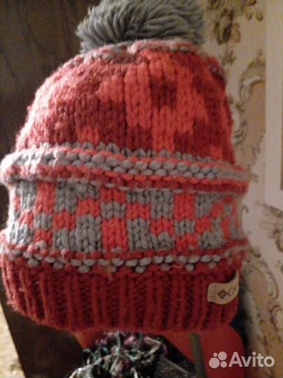 Шапка женская вязаная зимняя