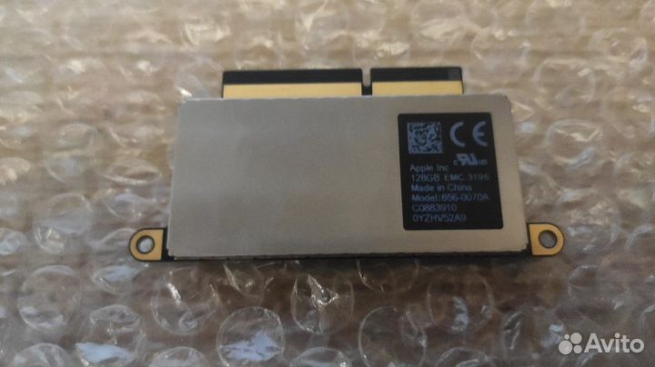 SSD 128Gb Macbook Pro A1708 13 2016-2017