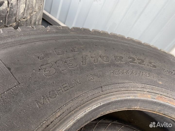 Грузовые шины б/у Michelin 315/70/R22.5 3D