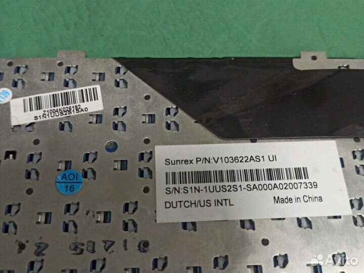 Клавиатура для ноутбука msi u90 u100 u110 u120