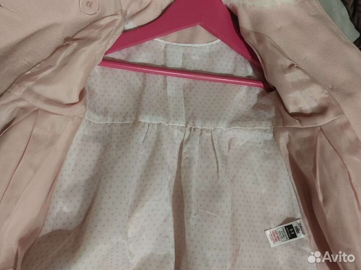 Пальто для девочки 86