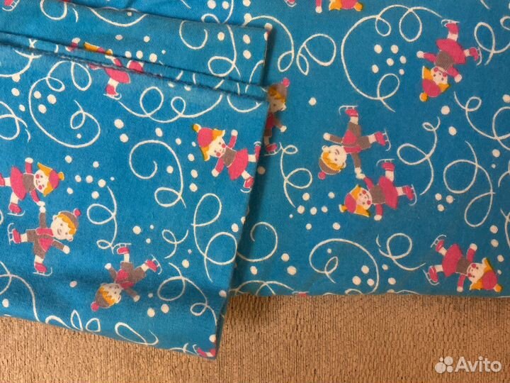 Отрез ткани, х/б 100, фланель СССР