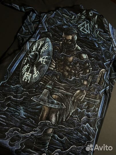 Рашгард Ground Game viking С коротким рукавом