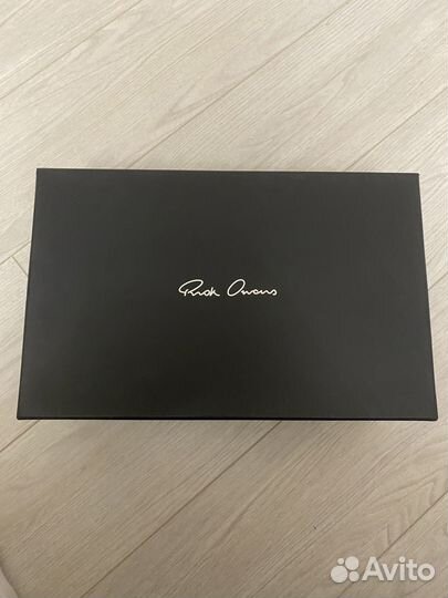 Rick owens кроссовки