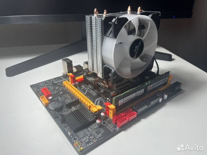 Комплект Xeon e5 2670 v2 + 16gb + Башенный кулер